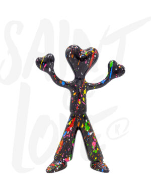 Saint of Love® Handpainted Black/Multicolor
